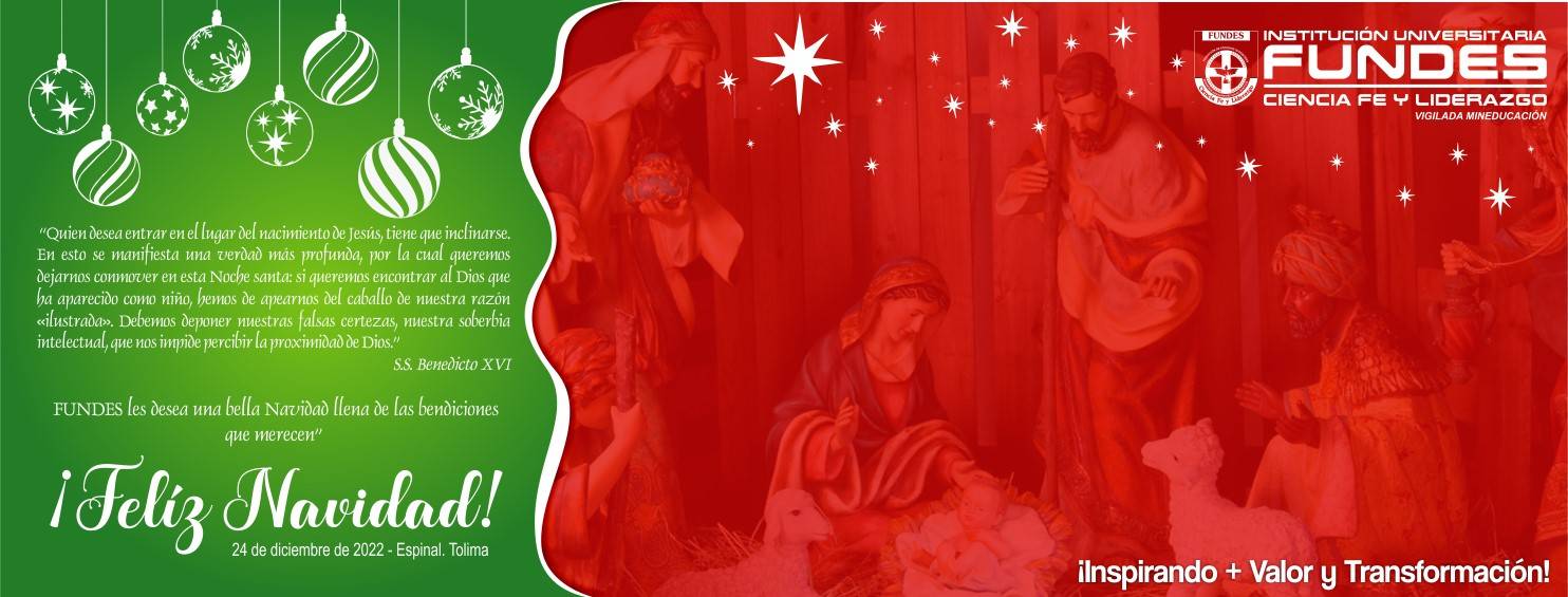Feliz Navidad mensaje rectoria 2022