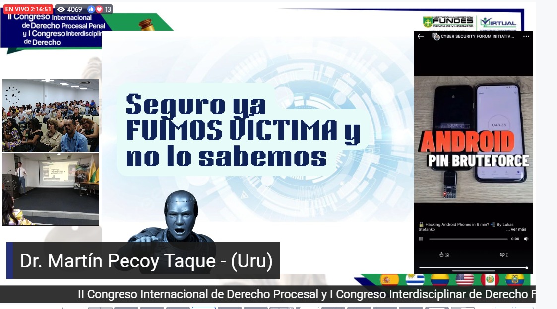 Desde El Espinal para el Mundo: Ãxito Rotundo del II Congreso Internacional de Derecho de FUNDES con mÃ¡s de 8.000 Participantes