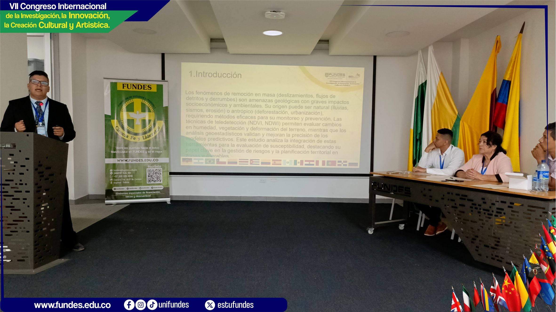 VII Congreso Internacional de InvestigaciÃ³n de FUNDES consolida su liderazgo acadÃ©mico nacional e internacional