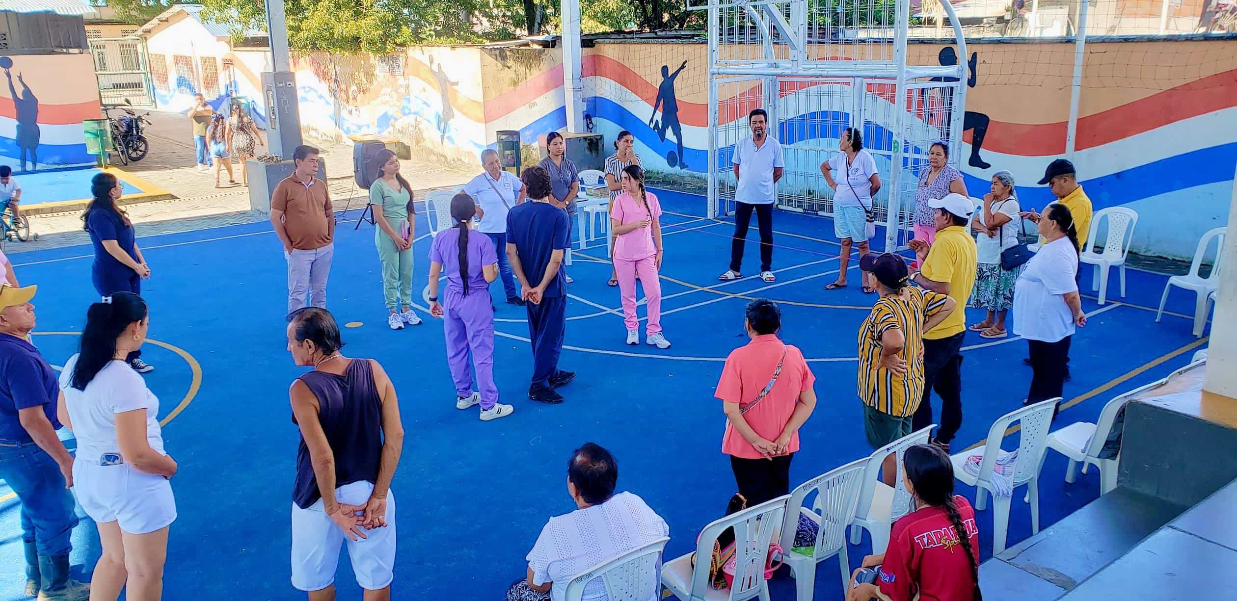 Estudiantes de PsicologÃ­a de FUNDES fortalecen el tejido social en el barrio El Carmen de el Guamo