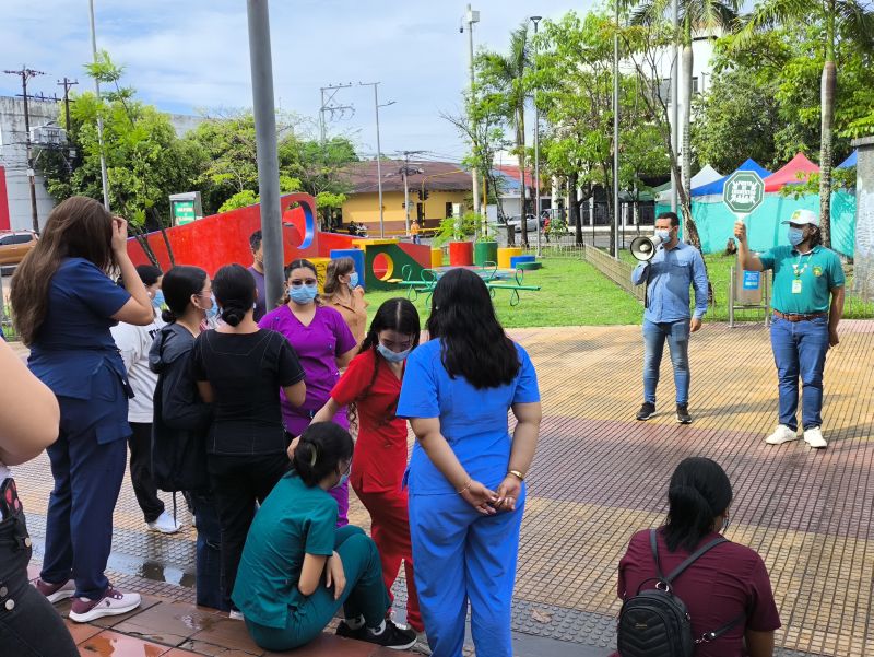 FUNDES participÃ³ en el Simulacro Nacional de EvacuaciÃ³n por Emergencias
